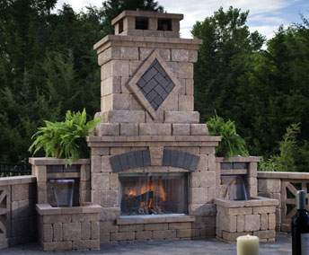 Belgard Outdoor Fireplaces & Kitchens