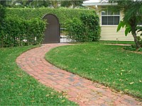 Paver Stone Walkway