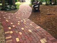 Concrete Paver Walkway