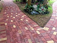 Concrete Paver Pathway