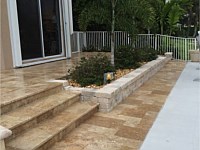 Natural Stone Paver Step