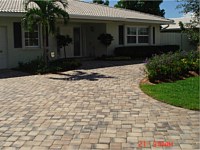 Chamfered Paver Driveway