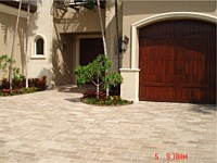 Beige Driveway Pavers