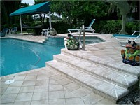 Pool Step Pavers