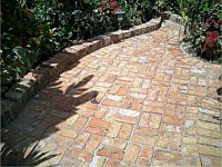 Brick Paver Pathway